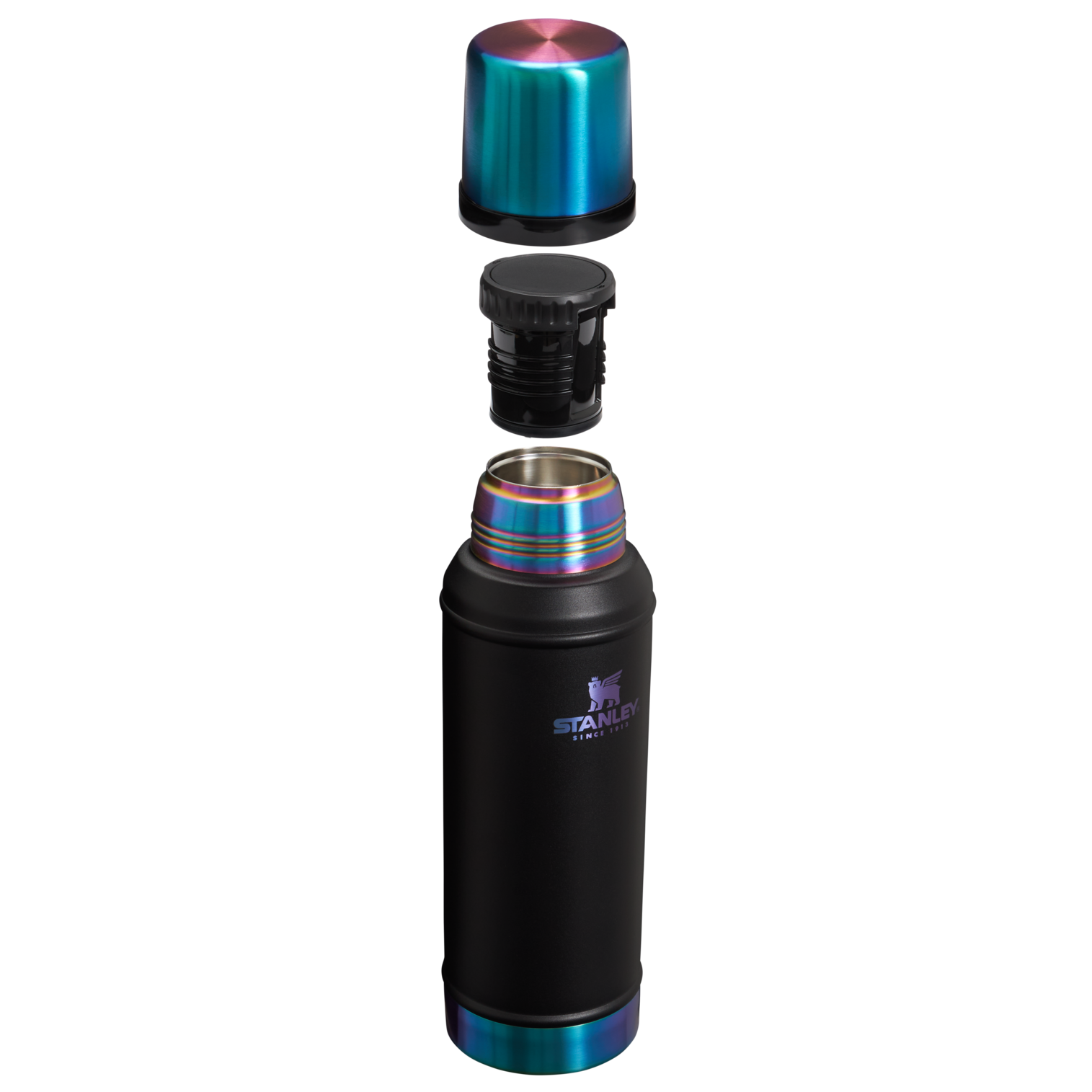 EL FRASCO LEGENDARIO CLÁSICO CHROMA NEGRO | 1.0 QT