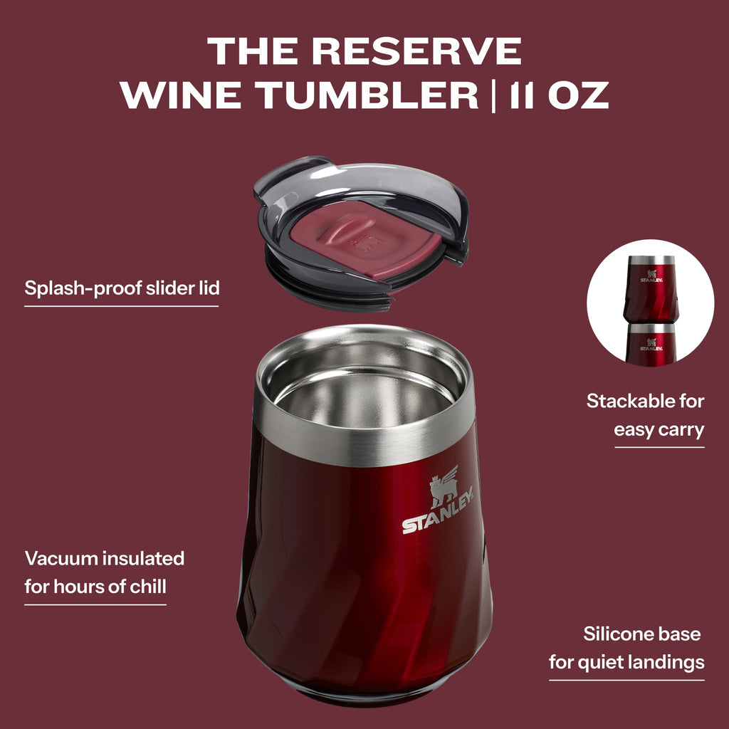 EL VASO DE VINO TEXTURIZADO RESERVE | 11 ONZAS