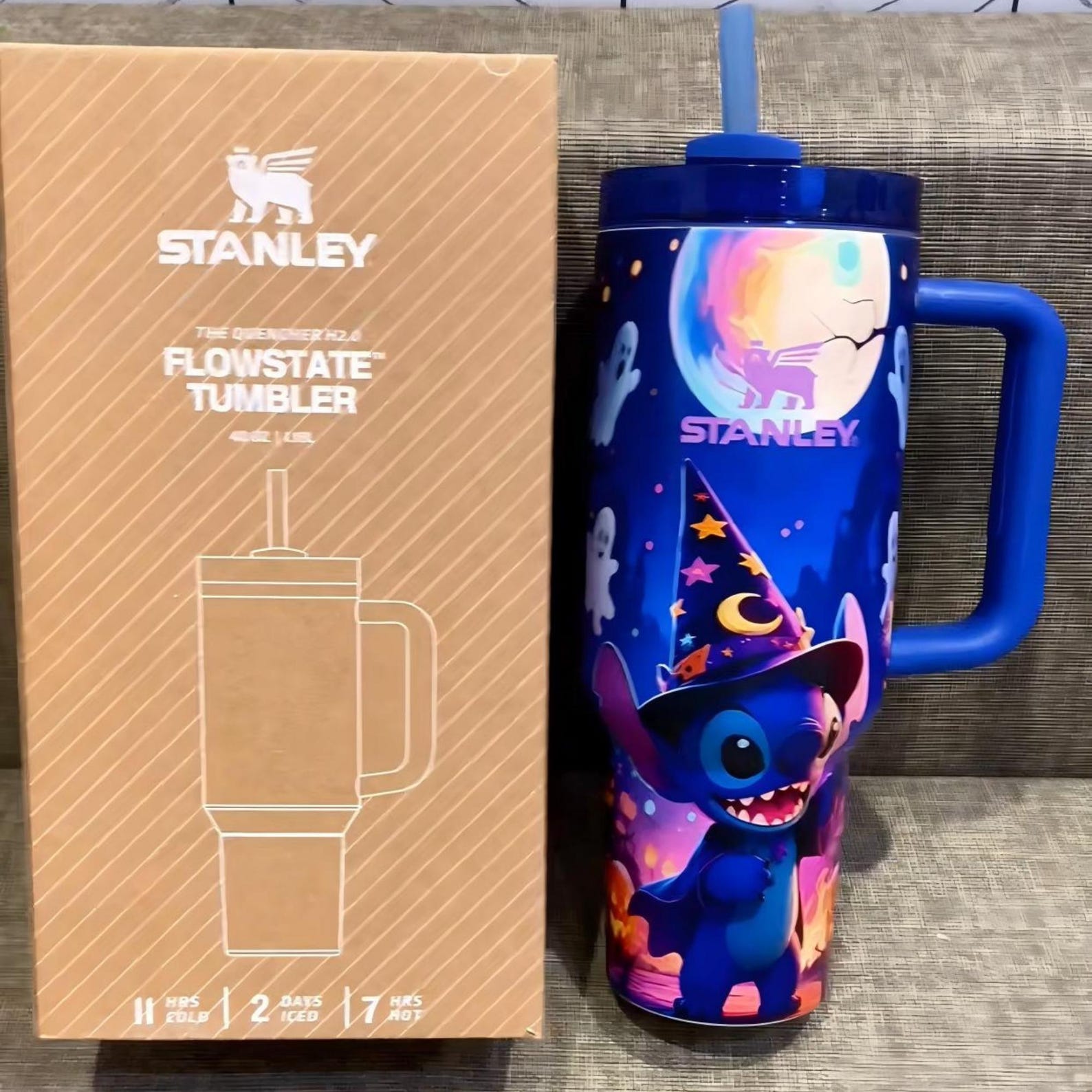 Edición limitada Stitch Stanley Cup de 40 oz