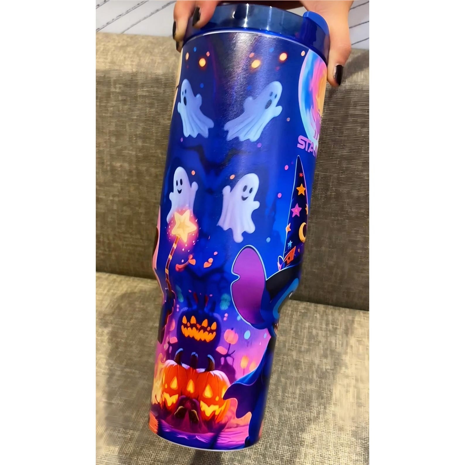 Edición limitada Stitch Stanley Cup de 40 oz